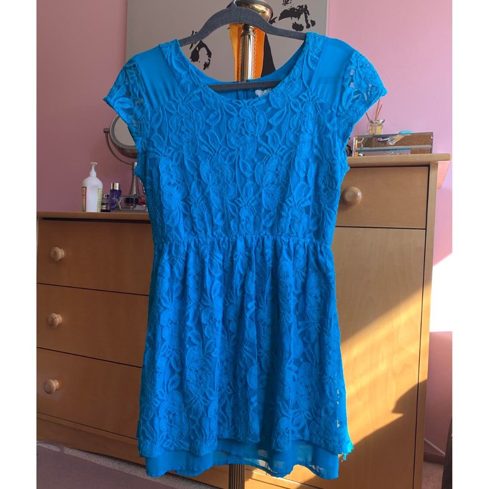 Short Blue Dress